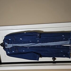 Women Long Denim Jacket